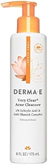 Derma-E Very Clear Cleanser 6 oz