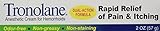 Tronolane Anesthetic Cream for Hemorrhoids, Dual-Action Formula, 2 Ounces (Pack of 3) by Monticello
