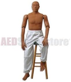 Simulaids Rescue Rudy African American Manikin (145 lbs Weighted) - 1386