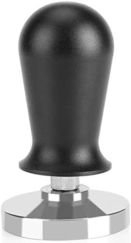 PQZATX54Mm Stainless Steel Coffee Tamper Press Flat Base Espresso Beans With Hand Press Coffee Powder Hammer Tools