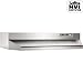 Broan-NuTone 424204 42-inch Under-Cabinet Range Hood with 2-Speed Exhaust Fan and Light, Stainless Steel