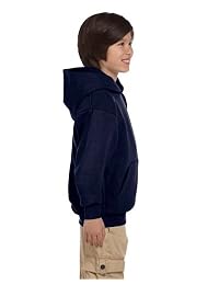 Sudadera con capucha y cremallera Hanes Youth ComfortBlend EcoSmart