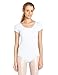 Capezio Women's Classic Short Sleeve Leotard,White,Medium