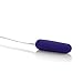 CalExotics Whisper Micro Bullet – Self Heating Wired Pocket Bullet Vibrator - Remote Control Sex Toys for Couples - Adult Egg Massager - 1.25 Inch - Purple
