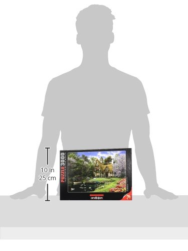 Perre Group Spring Lake Cottage Jigsaw Puzzle (3000-Piece)