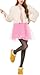 Women's, Teen, Adult Classic Elastic 3, 4, 5 Layered Tulle Tutu Skirt (One Size, 3Layer-LightPink)