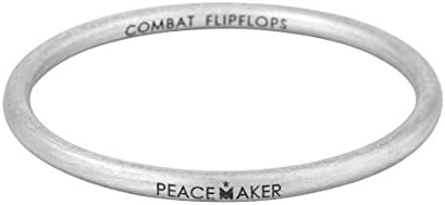 Combat Flip Flops Peacemaker Bangle - Bomb Jewelry (2.75)