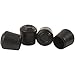 SoftTouch Rubber Leg Tip - (4 pieces), 1/2", Black primary
