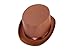 Dress Up Party Costume TOP Hat (Brown)