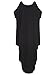 Verdusa Women's Boho One Off Shoulder Caftan Sleeve Harem Maxi Dress Black XS