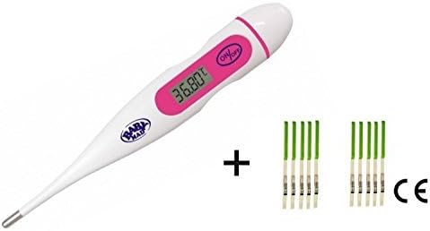 20 x Ovulation + 10 x Ultra (10mIU) Pregancy Tests + Basal Thermometer - Fertility Pack by BabyMad Ltd by BabyMad