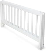 Safetots Narrow Wooden Bed Guard White 90cm x 38cm Pre-Assembled view 10