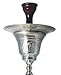 KHALIL MAMOON Basha ICE Chamber 36” Complete Hookah Set: Single Hose Shisha Pipe. Handmade Egyptian Narguile Pipes. These are Traditional Heavy Tri-Metal Hookahs