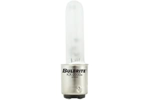 Bulbrite 473261 KX60FR/DC 60-Watt Dimmable KX-2000 Krypton/Xenon T3, DC Bayonet Base, Frost (Pack of 4)