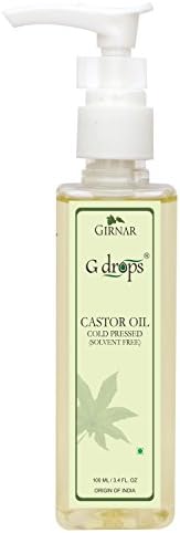 G Drops Castor Oil Cold Pressed For Hair Growth (100 ml)