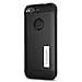 Spigen Tough Armor Google Pixel Case with Kickstand and Heavy Duty Air Cushion Technology Protection for Google Pixel 2016 - Black