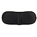 Less Like Contoured and Comfortable Sleep Mask & blindfold Super Lightweight Best Memory Foam Comfortable Sleep Eye Mask For Travel, Shift Work & Meditation Black (Pack of 2)