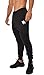 YoungLA Slim Fit Joggers for Men | French Terry Cotton Skinny Tapered Sweatpants | Gym Sports Activewear Workout Clothes 2o2 Black Large