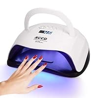 SCCD UV Nail Lamp,80W Nail Dryer UV Light lifting Handheld 42 pcs LED Nail Dryer Lamp with 4 Timer Setting & Sensor For Gel Nail Polish Professionally Curing lamps