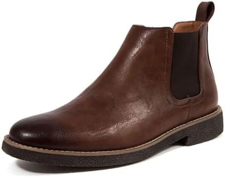 Amazon.com | Clarks Mens Hale Mid Leather Pull On Chelsea  display picture 1