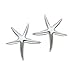 925 Sterling Silver Starfish 15mm Post Stud Earrings – Small Fish Stud Earrings – Beach Jewelry