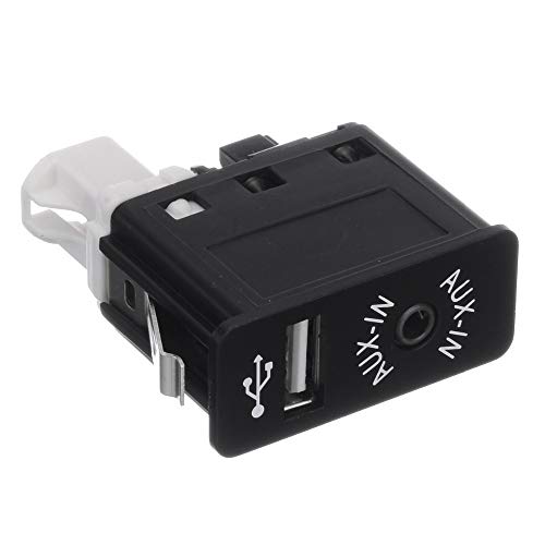 TOOGOO Car Cd Changer Player Audio Aux Audio Harness Switch Button for-BMW E60 E61 E63 E64 E87 E90 E70 F25