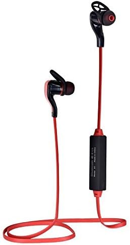 Bluetooth Headphones, Folote Bluetooth Earbuds V4.1 Wireless Sports Headphones Sweatproof Running Gym Stereo Headsets with Mic/APT-X for Samsung, iPhone and Android Smartphones (Red)