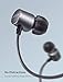 Anker SoundBuds Verve Wired Headphones, 10 mm Composite Drivers and Powerful Bass, in-Ear Stereo Earphones with Durable Cable Over 15,000 Bends and Carry Pouch