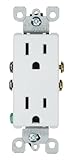 Leviton 5325-W, 1 Count, White