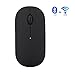 Wireless Mouse,Attoe Ultra-Thin Noiseless 2.4GHz and Bluetooth Dual-Module Wireless Mouse for PC Laptop Notebook Windows Android Mac OS (Black)