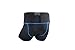 AC UNDERCOVER Compression Lycra Concealed Carry Holster BRIEF Ref. 411 Black w/Blue CCW SHORTS