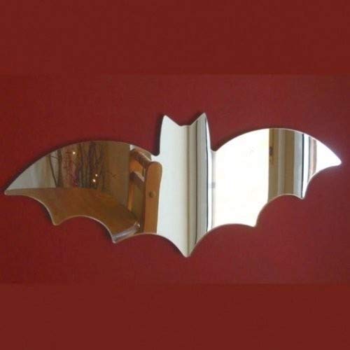 Sendmeamirror Bat Mirrors 4cm x 2cm (5 in Pack)