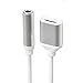 ANCHENLE 3.5 mm Audio Charge iPhone Adapter Lightning Adapter Headphone for iPhone 8/8 Plus iPhone X/10 iPhone 7/7 Plus/6Plus. Lightning Jack Connector to 3.5mm Earphone Support iOS 11 - Silver