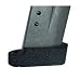 TALON Grips for S&W M&P Shield "Extended Magazine" ONLY 9mm/.40, Black Rubber