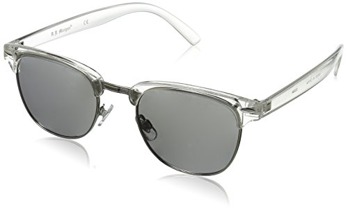 A.J. Morgan Soho Square Sunglasses, Crystal, 52 mm