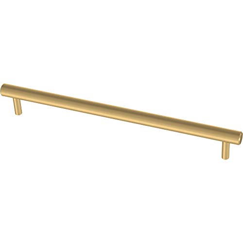 Franklin Brass P41890K-117-C Oversized Bar Pull, 12" (305mm), Brushed Brass