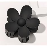 Black Candy Colored Hair Claw Big Clips Flower Hair Clips Cute Claw Clips, Thick Hair, Scrub, Hair Clip Sweet Flower Clip Hair Accessories