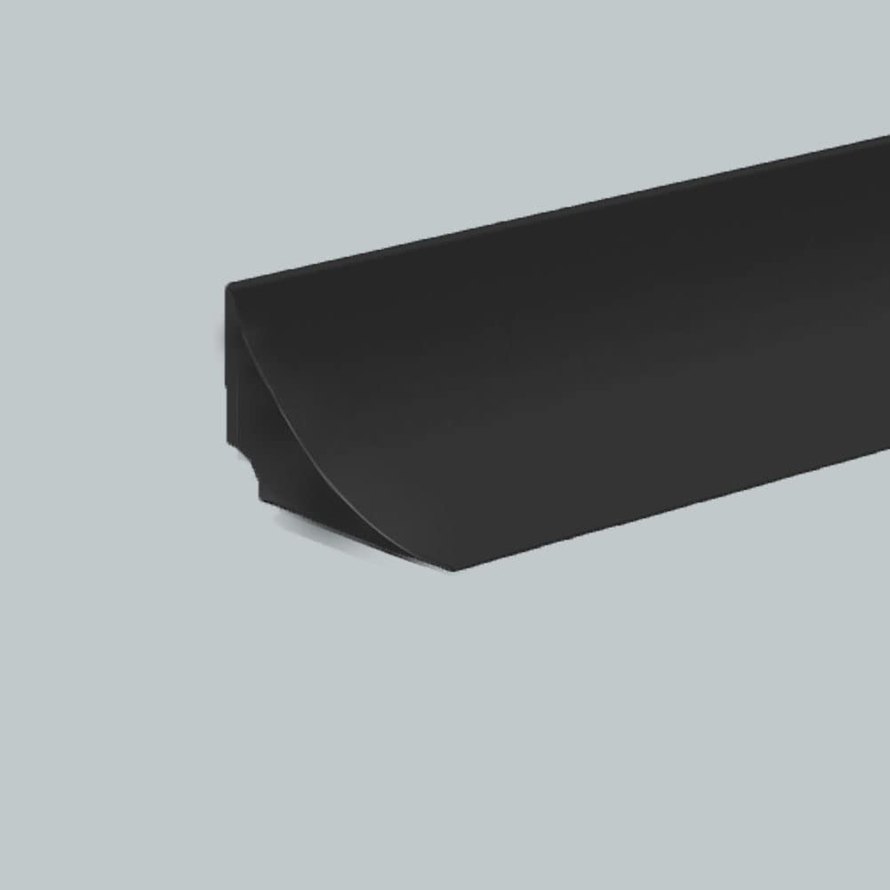 2M Black Silicone Shower Threshold Water Barrier,Wet Room Floor Barrier,Shower Tray Sealing Strip,Bathroom Bath Edging Sealing Strip Trim,Caulk Strip,Water Retaining Dam for Sink,Bathtub,2.5cm