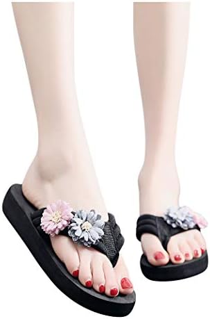 セール特価 女性用ビーチサンダル 夏用 スタイリッシュ 花の レディーススリッパ トングサンダル ビーチサンダル レディース 軽量 フラット靴 ヒール 海 靴 美脚 レジャー用 おしゃれ Sandal 旅行 履き心地 女子 滑り止め 歩きやすい