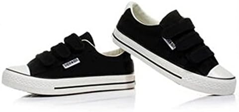 Popuus Women's Fashion Velcro Canvas Shoes