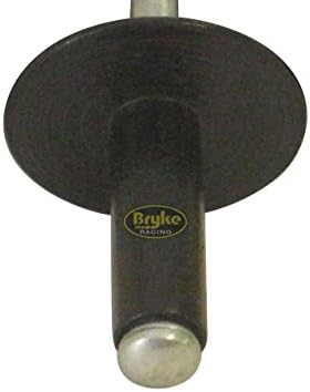 Bryke Fasteners Large Head Flat Black Rivets Pop Rivet 250ct 3/16" Racing Fasteners IMCA USMTS