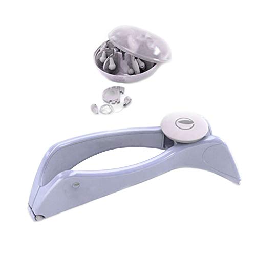 Aland Facial Hair Remover Threading Epilator Defeatherer Spring DIY Beauty Makeup Tool Line Hair Removal Clip Manual Hair - Thumbnail 2
