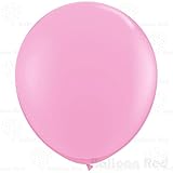 36 Inch Giant Jumbo Latex Balloons (Premium Helium Quality), Pack of 3, Hot Pink