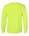 Fit In Basic Safety High Visibility Long Sleeve Construction Work Shirts Pack for Men Work Gloves Included Large, Safety Green (3pk)