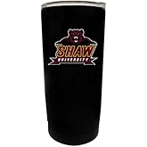 Shaw University Black Insulated Stainless Steel Tumbler Glossy brushed finish Officially Licensed Collegiate Product