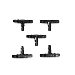 Tee Pipe Connector, 100Pcs 4/7 T Drip Irrigation Watering Tubing Hose Pipe Spray Hose Atomizing Nozzle for Patio Lawn…