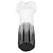 Soly Tech Women Casual T Shirt Dress Short Sleeve O-neck Loose Plus Size Dresses