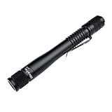 UltraTac A7P Pocket Pen Light Flashlight, 200 Lumen CREE XP-G2 LED Penlight, 3 Modes, Waterproof, Powered by 2 AAA Batteries