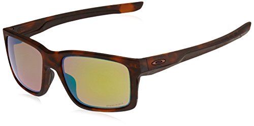 Oakley Mens Mainlink Polarized Sunglasses, Matte Tortoise/Prizm Shallow Water, One Size