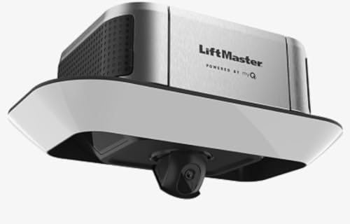 LiftMaster 6690L Smart Garage Door Opener, 1-1/4 HP Belt Drive, Built-in Security Camera, Battery Backup, LED Lighting, myQ Connected, Ultra-Quiet Performance (Replaced 87504) Plus 2 Ace Stickers